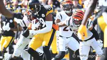 Steelers' Smith-Schuster leaves loss with injury