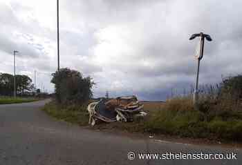 Police slam 'selfish idiot' fly-tippers in Burtonwood - St Helens Star