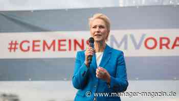 Landtagswahl in Mecklenburg-Vorpommern: SPD klar vorn, CDU stürzt ab