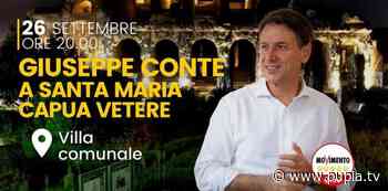 Giuseppe Conte a Santa Maria Capua Vetere il 26 settembre - PUPIA