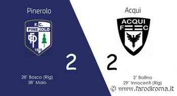Eccellenza. Buon pari per l'Acqui che frena le ambizioni di primato del Pinerolo - Farodiroma