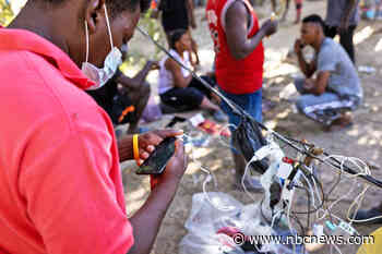 WhatsApp, social posts helped lead Haitian migrants to Texas