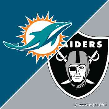 Follow live: Dolphins comeback forces OT in Las Vegas