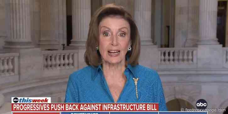 Pelosi said she may not hold vote on infrastructure bill on Monday as planned if it doesn't have the votes