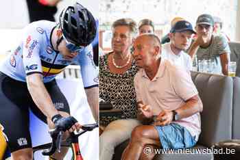 Grote teleurstelling in supporterscafé Wout van Aert: “Stress heeft hem de das omgedaan”