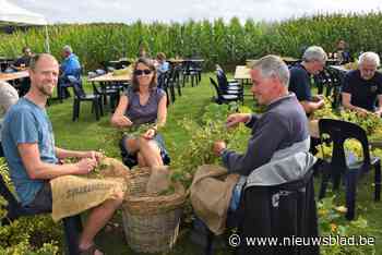 Vrienden van de Hop aan het feest