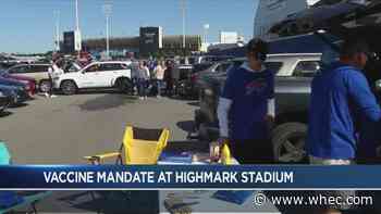 Proof of vaccination policy now in effect for Buffalo Bills games