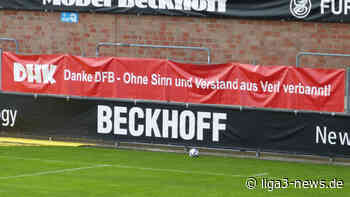 Fans des SC Verl machen Unmut über Stadionumzug Luft - Liga 3 News