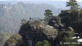 Sächsische Schweiz: Mann stürzt beim Klettern in den Tod - BILD