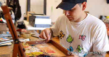 A TikTok Subway Artist Finds His Way to the Lower East Side