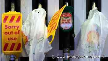 Großbritannien geht der Sprit aus