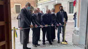 S.Francesco del Prato, taglio del nastro. Il Vescovo: "coesione e speranza per la città" - Video - Gazzetta di Parma