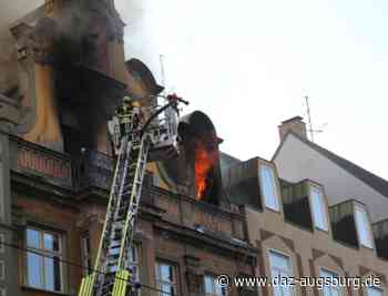 Augsburg: Feuer in Innenstadt - Löschmittel in Trinkwasserleitungen | Die Augsburger Zeitung - DAZ - Die Augsburger Zeitung