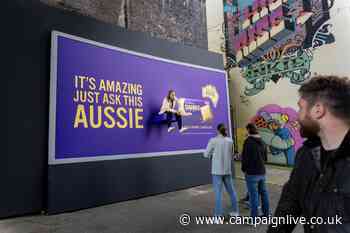 Cadbury installs real-life Aussies on billboards to promote Caramilk