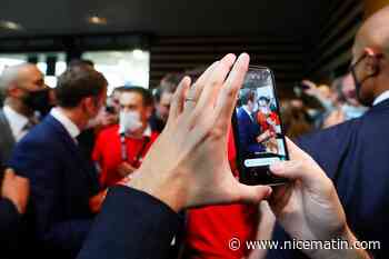 Emmanuel Macron visé par un jet d'œuf à Lyon lors d'un salon de la restauration