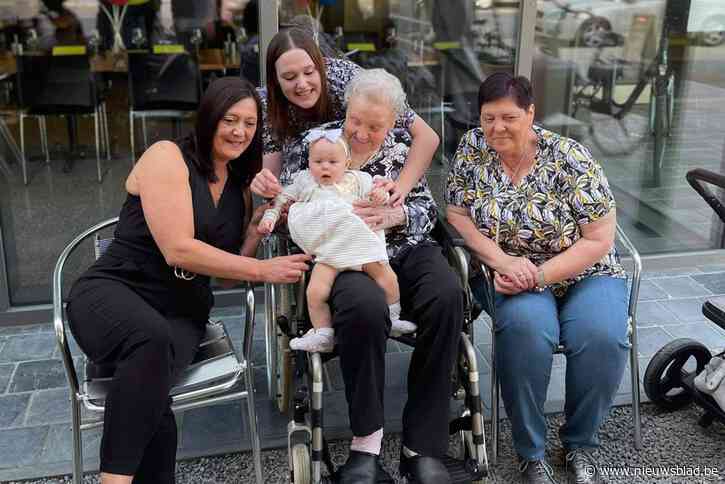 93-jarige Sussana heeft met kleine Alizée al tweede achterkleindochter