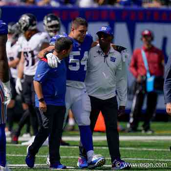 Sources: Giants LB Martinez has torn ACL