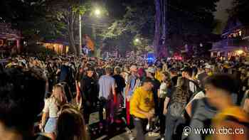 Dalhousie University condemns 'reckless' behaviour of students after weekend street parties