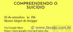 O Suicídio foi tema do Sarau no Coreto de Monte Alegre - Fax Aju