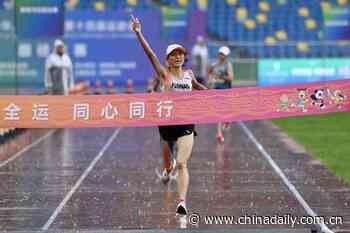 Zhang wins women's marathon at National Games - Chinadaily.com.cn - Chinadaily USA