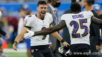Notable bets: Justin Tucker's kick saves one of the most popular weekend bets