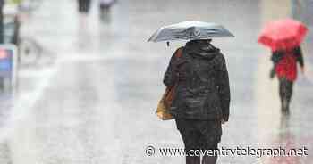 Rain storms to hit UK this week - the forecast for Coventry and Warwickshire - Coventry Live