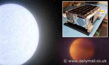 NASA is set to launch a $4million satellite the size of a Cheerios box into space TODAY