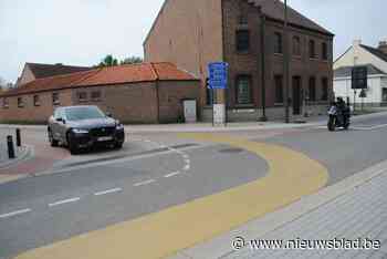 Proefopstelling verkeersveiligheid Geetbets-centrum al in vr... (Geetbets) - Het Nieuwsblad