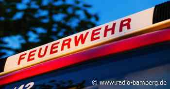 Feuer im Hallstadter Ortsteil Dörfleins.