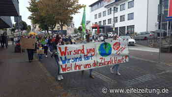 Friedliche Klima-Demo in der Vulkaneifel Kreisstadt Daun - EMZ Eifel-Mosel-Zeitung - Eifel Zeitung