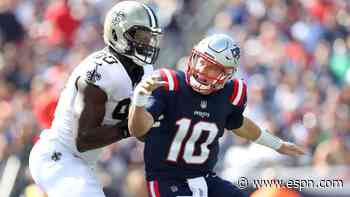 Mac Jones' deep throws off mark for Patriots as test vs. Tom Brady looms