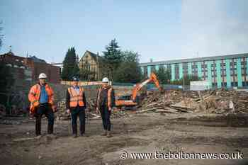 Church Wharf: Demolition for central Bolton plan nears finish