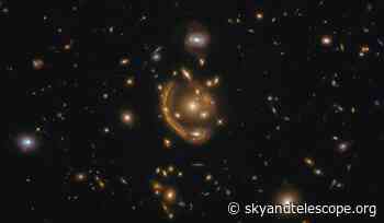 60-second Astro News: Magnified Galaxies Provide Window to Early Universe