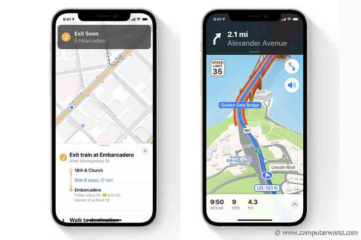 Apple puts a Map to the future on iPhone