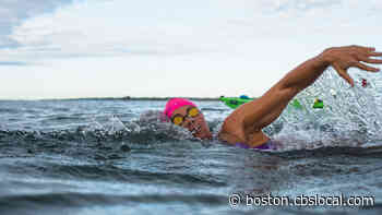 Olympian Elizabeth Beisel Becomes First Woman To Swim From Mainland Rhode Island To Block Island - CBS Boston