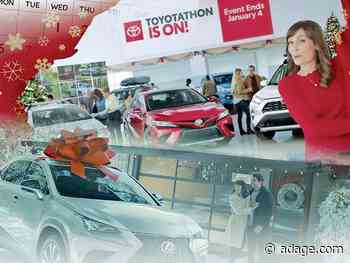 Toyota rethinking Toyotathon, Lexus December to Remember