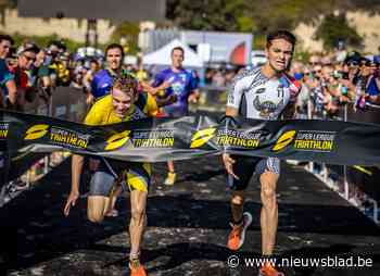 Samen door het lint! Marten Van Riel grijpt net naast zege in triatlonfinale in Malibu - Het Nieuwsblad