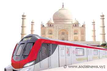 Agra Metro construction work picks up momentum - Social News XYZ