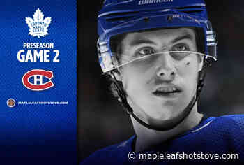 Preseason Game #2: Toronto Maple Leafs at Montreal Canadiens Preview, Projected Lines & TV Info | Maple Leafs Hotstove - Maple Leafs Hot Stove