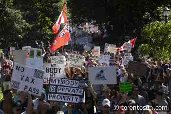 LILLEY: Protesters grumble but vax passports in Ontario aren't going away - Toronto Sun