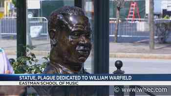 Statue, plaque dedicated to William Warfield unveiled