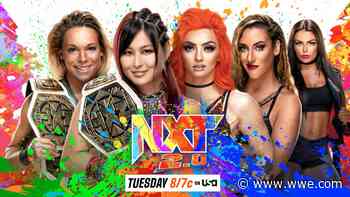 Io Shirai & Zoey Stark battle Toxic Attraction for the NXT Women’s Tag Team Titles - WWE