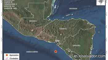 ALERTA: Otro sismo de magnitud 5.8 se percibió en El Salvador - elsalvador.com