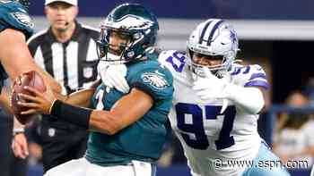 Philadelphia Eagles, embarrassed by rival Cowboys, in jeopardy of free fall