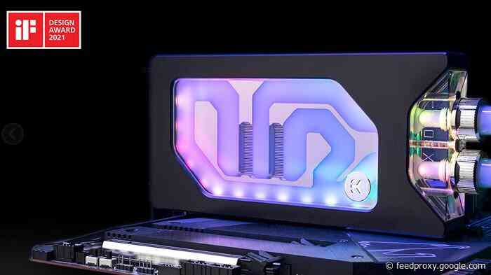 EK Vector FE Special Edition water cooling block wins iF Design Awards