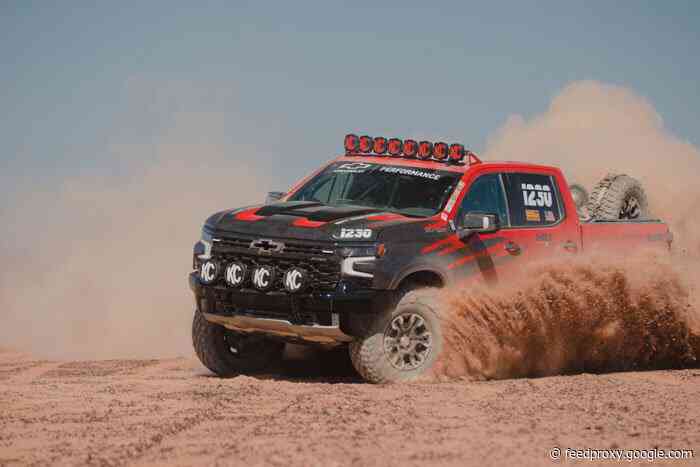2022 Chevrolet Silverado ZR2 completes Best In The Desert race