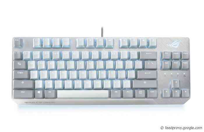 ASUS Republic of Gamers Moonlight White gaming gear unveiled