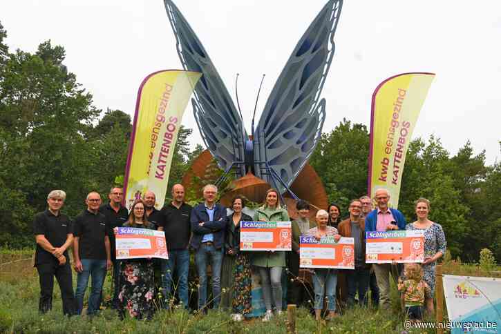 KWB Kattenbos deelt 10 000 euro uit aan vier Lommelse goede doelen