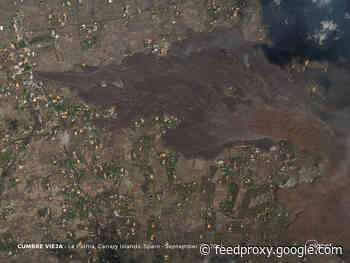 Ash and Lava Flows Continue to Wreak Havoc on La Palma in the Canary Islands