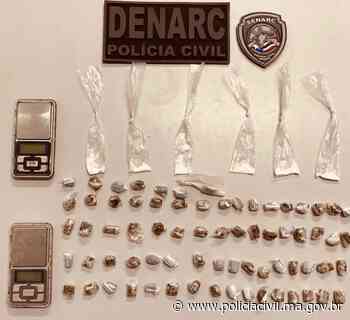 NA CIDADE DE TIMON, MULHER É PRESA PELA POLÍCIA CIVIL POR TRÁFICO DE DROGAS • Polícia Civil do Maranhão - Policia Civil